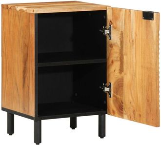 vidaXL Mueble de baño de madera maciza de acacia 38x33,5x58 cm Vidaxl