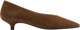 Maison Toufet Schoenen, Dames, Beige, 38 EU, Leer, Myl&egrave;ne Pomp