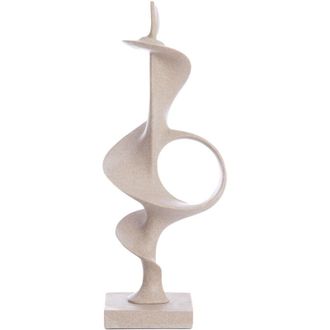 Light & Living Ornamento Light&living lovinac in plastica taupe - 19x16x47 cm