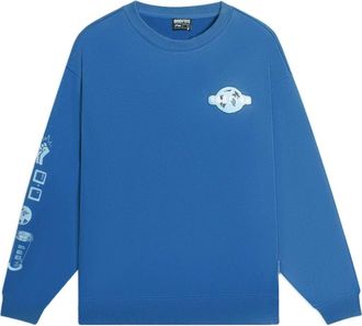 Li-Ning BadFive Graphic Sweatshirt Blue AWDSC01-4