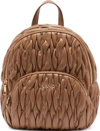 Liu Jo Zaino trapuntato con logo - Marrone