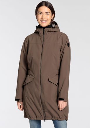 G.I.G.A. DX by killtec Funktionsparka, Damen, Gr. 36, braun (dunkel kaffee), Obermaterial: 100% Polyester. Futter: 100% Polyester. Wattierung: 100% Polyester, G.I.G.A. DX BY