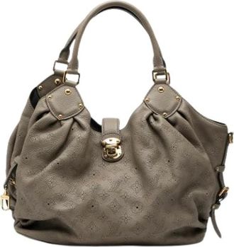 Louis Vuitton Pre-owned Handbags, female, Gray, Size: ONE SIZE Pre-owned The Mahina L