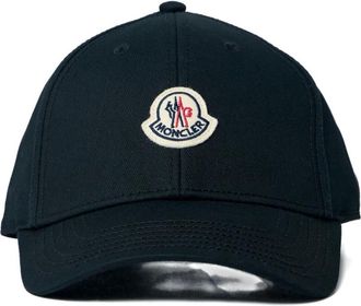 Moncler Hats & Caps, female, Black, ONE SIZE, Logo Baseball Cap