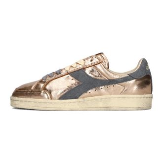 Diadora Dames, Schoenen, Geel, Maat: 40 EU Leer