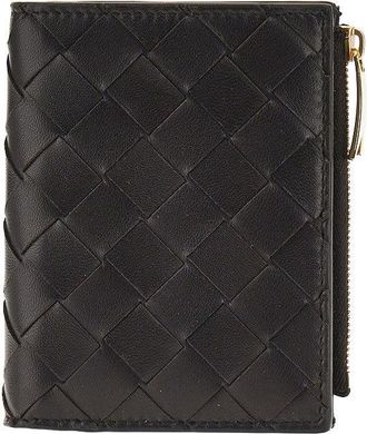 Bottega Veneta Intrecciato nappa leather bi-fold wallet Woman One Size