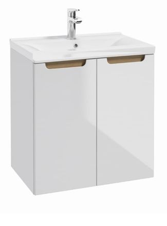 Puma Naturel - Mueble De Ba&ntilde;o Con Lavabo Stilla 60x60x45 Cm, Blanco (stillad06033u3)