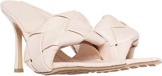 Bottega Veneta Womens Multicolor Leather Mules