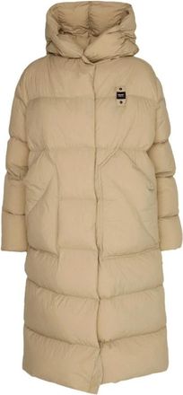 Blauer Ultra Licht Beige Donzen Jas - Heren - Dons jassen - Beige - S - Nylon - Jassen