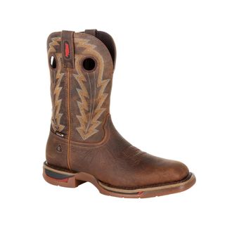 Rocky Mens Long Range 11 Waterproof Western Boot In Distressed W