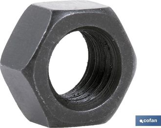 cofan Cofan - Din-934 C-8 M-14 N Caja 100 Unid., Tuerca Hexagonal M&eacute;trica Din-934 Clase 10 Acabado Negro. Medidas Desde M-6 Hasta M-52