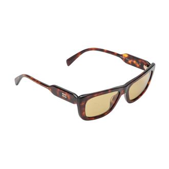 Miu Miu Sunglasses, female, Brown, Size: ONE SIZE MU B12S Sunglasses