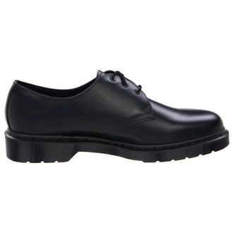 Dr. Martens 1461 3-Eyelet Mono Smooth Leather Unisex Shoes - Black - Size:UK 6.5