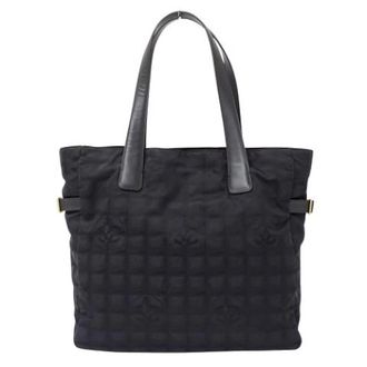Chanel Pre-owned Vintage Nylon Tote Bag - Pre-owned - Mujer - Negro - ONE SIZE
