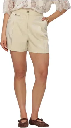 Edited Edited, Korte Broeken, Dames, Beige, S, Sissy Shorts
