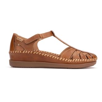 Pikolinos Cadaques Sandal - Dames - Sandalen - Bruin - 42 EU - Leer - Schoenen