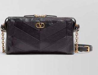 Valentino Garavani shoulder bag chain strap chevron pattern