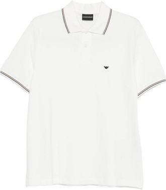 Emporio Armani Stripe-trim Polo Shirt