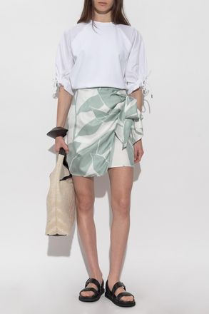 Max Mara Strano Skirt, Womens, Green