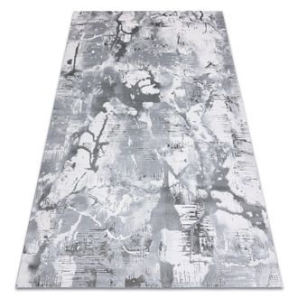 RugsX Alfombra Acr&iacute;lica Vals 0a046a C53 78 Gris Claro / Gris Oscuro Grey 240x340 Cm