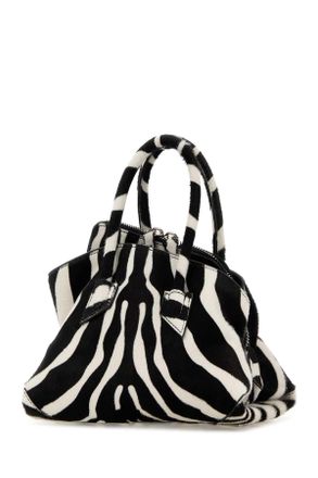 The Attico Whiteblack Borse A Mano Bag