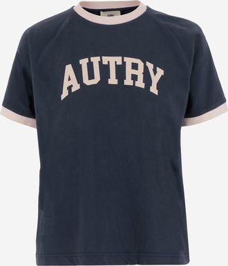 Autry Cotton T-shirt With Logo
