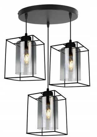OEM L&aacute;mpara Colgante Moderna Y Elegante Con Pantalla De Cristal