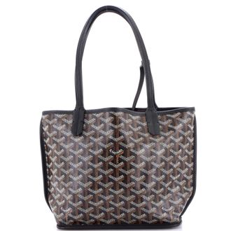 Goyard Anjou Reversible Tote Coated Canvas Mini