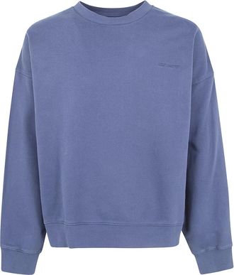 Carhartt Work in Progress Benton Sweatshirt - Heren - Sweatshirts - Blauw - M - Katoen - Hoodies & sweatvesten