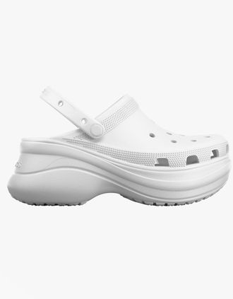 Crocs Womens Crocs 206302-100 CLASSIC BAE Womens Clogs White - Size: 7
