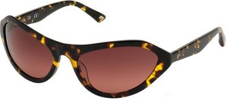 Web Eyewear Womens WE0288-6052F WE0288 60 6052F Sunglasses - Brown - One Size