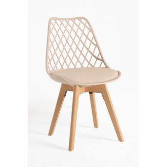 Regalos Miguel Regalos Miguel - Packs Sillas Comedor - Pack 6 Sillas Mima - Beige Tapioca