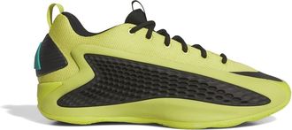 adidas Mens Anthony Edwards 1 Basketball Shoes in Lime/Blk/Teal