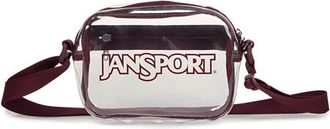 Jansport Clear Crossbody in Cherry Lacquer at Nordstrom