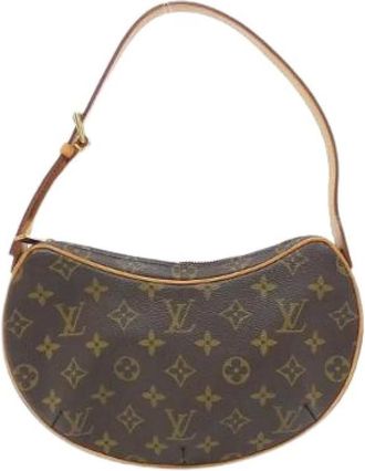 Louis Vuitton Borsa a spalla Pre-owned Monogram Pochette Croissant - - Pre-owned - Donna - Marrone - ONE SIZE