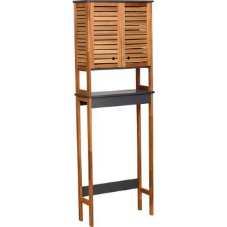 Tendance Acacia Mdf Mueble Bajo Lavabo 2 Puertas Con Repisa - Element Tendance