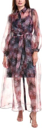 Julia Jordan Organza Shirt Gown