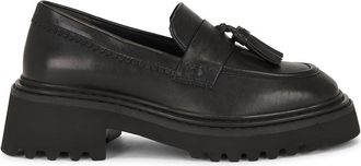 Free People Womens Dahlia Brogue Loafer In Black
