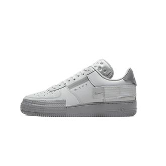 Nike Fitness, Heren, Grijs, 42 1/2 EU, Leer, Air Force 1 Type