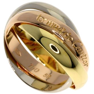 Cartier Yellow Gold (18K) Pink Gold (18K) White Gold (18K) Band Ring (Pre-Owned)