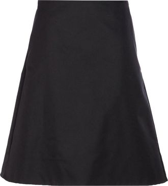 Alexander McQueen Midi Ruched Skirt