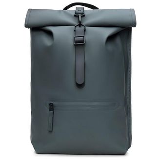 Rains Rolltop Rucksack W3 17 Daypack - Unisex | blau/grau