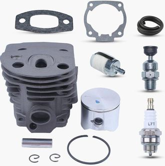 OEM Kit De V&aacute;lvula De Descompresi&oacute;n De Anillo De Pist&oacute;n De Cilindro Chapado En Nikasil De 45 Mm Para Filtro De Motosierra Husqvarna 51 55 N.&deg; 503168301,50