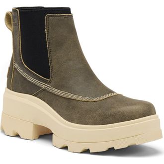 Sorel Joan FRWD Waterproof Chelsea Boot in Canoe/Bleached Ceramic at Nordstrom Rack, Size 12