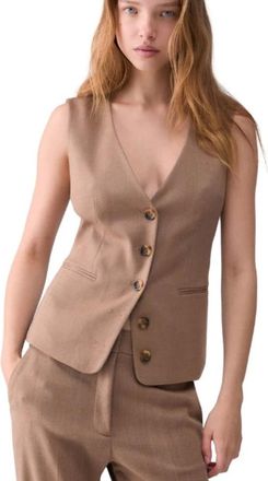 Liu Jo Wf6213T732Al9179 Vest - female - Liu Jo - Waistcoats - Brown - M - Jackets