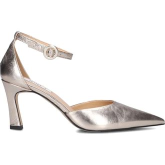 Notre-V Dames, Schoenen, Grijs, Maat: 39 EU Leer