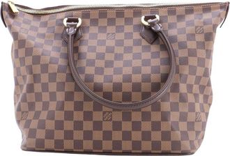 Louis Vuitton Brown Damier Ebene Saleya Mm (Authentic Pre-Loved)
