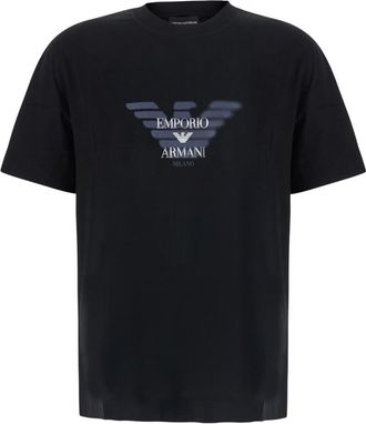 Emporio Armani Black Crew Neck T-Shirt
