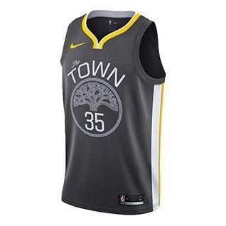 Nike NBA Kevin Durant Statement Edition Swingman Jersey Black Yellow 877205-061