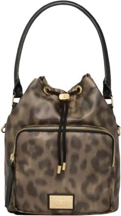 Premiata Mia 2158 - Dames - Schoudertassen - Bruin - ONE Size - Leer - Tassen